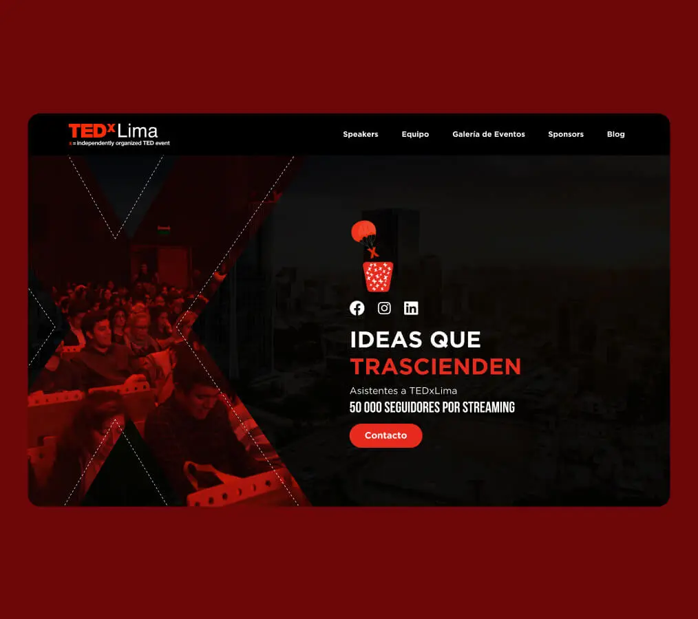 portada proyecto TEDX Lima